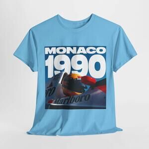Monaco 1990 Racing Tee, Nostalgic Shirt For Car Lovers, Motorsport Gift
